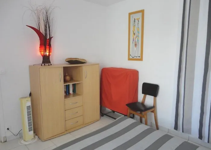 度假居 Maison Mediterraneenne 60m² Avec Patio Et Parking Prive, A 5min De La Plage, 3 Pieces Confortables - Fr-1-307-6