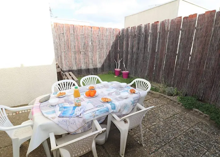 度假居 Maison Mediterraneenne 60m² Avec Patio Et Parking Prive, A 5min De La Plage, 3 Pieces Confortables - Fr-1-307-6 *